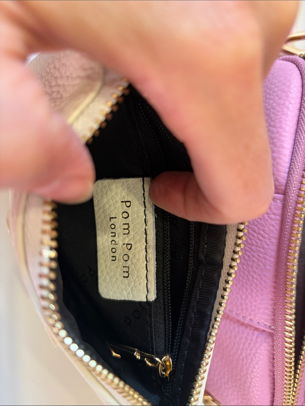 Pom Pom London crossbody with interchangeable straps - Picture 8 of 13